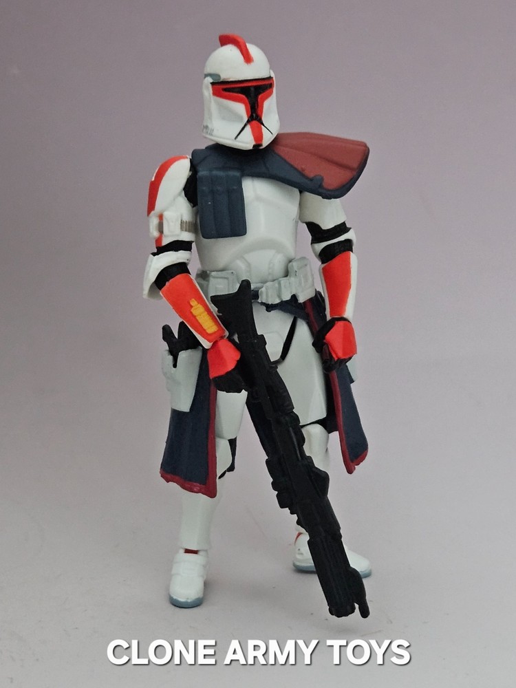 Star Wars Red ARC Clone Commander 30th Collection Hunt for General Grievous 3.75