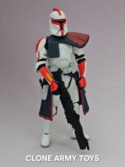 Star Wars Red ARC Clone Commander 30th Collection Hunt for General Grievous 3.75