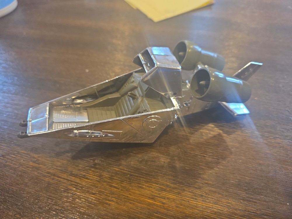 1990 GI Joe ARAH Sky Hawk Chrome Hasbro Incomplete For Parts Or Project