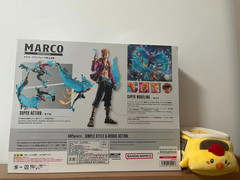 Bandai One Piece S.H.Figuarts Marco Marineford Summit War Ver. Action Figure New