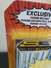 DC SUPER HEROES SET OF 3 S3 SELECT SCULPT SERIES BATMAN ROBIN SUPER MAN BIZARRO.