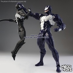 Hot-New Mess Toys Venom Lethal Neighbor 1/12 Spider-Man Symbiote Action Figure