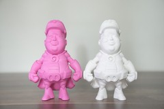 Coarse Toys Tanman Tan Man White & Pink Limited to 1111 pieces each