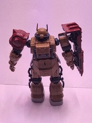 BanDai Gundam Universe HGUC Zaku II Type Solari 5.5″ Figure (USED)
