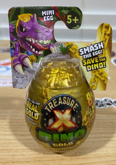 Treasure X Dino: Gold Series Mini Egg Mystery Pack 1/24 Chance GOLD Dipped! NEW