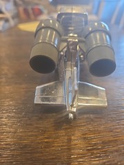 1990 GI Joe ARAH Sky Hawk Chrome Hasbro Incomplete For Parts Or Project