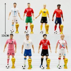 Lionel Messi Argentina Action Figure Soccer Star Football Model Doll Statue