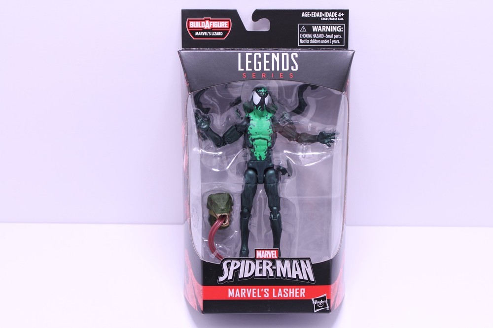 2017 Hasbro Marvel Legends Spider-Man Lizard BAF Series Lasher 6″ Figure