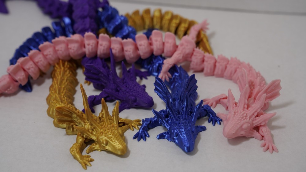Flexible Axolotl Dragon Toy