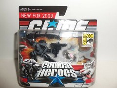 NEW GI Joe Combat Heroes Snake Eyes & Timber San Diego Comic Con Exclusive MIP