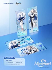 miHoYo Honkai: Star Rail ChaPanda Jing Yuan Yao Guang Acrylic Stand Badge Ticket