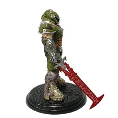 21cm Doom Slayer Eternal Demon Hunter Arkham Standing Posture Collectible Model