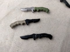 Tactical Combat Survival Knife 1:12 Scale Weapon Action Figure Accessory Blade