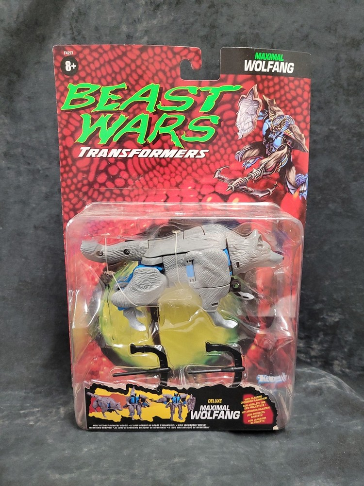 Transformers Beast Wars Deluxe Maximal Wolfgang Hasbro Retro Figure Sealed NIP