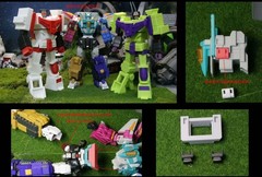 3D DIY Release All Members Upgrade Kit For Iron Factory Liokaiser Accessorie QQT