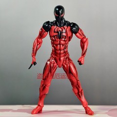 CT Mess Toys Shadow Ver Scarlet Spider-Man Kaine Parker Action Figure Toy Boxed