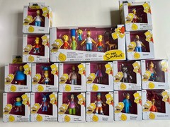 17 NEW Simpsons Jakks 2.5” Figure Lot Bart,Ralph Sideshow Bob Lisa, Homer +more