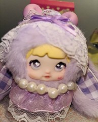 Nommi Baby Sweetheart Bunny Series Plush GRAPE GUMMY NEW Confirmed W/Box & Card