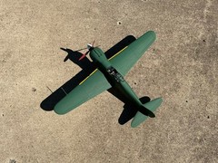1:18 Kawasaki Ki-100 “Tony” Radial Engine Model Kit-Disassembled and Unpainted