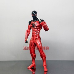 CT Mess Toys Shadow Ver Scarlet Spider-Man Kaine Parker Action Figure Toy Boxed