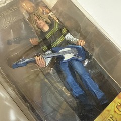 NECA Kurt Cobain 7” Action Figure with Skyblue Guitar