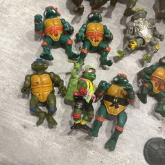 17 Teenage Mutant Ninja Turtles Vintage 1990s TMNT. Parts Only None Complete
