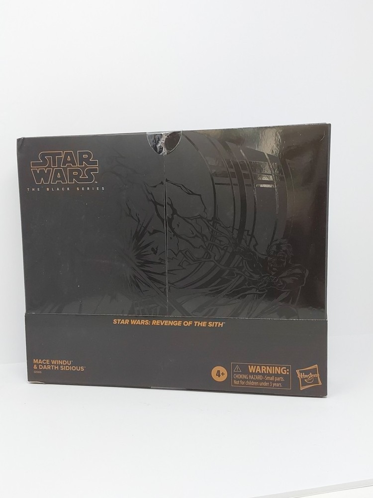 Hasbro Star Wars The Black Series Mace Windu vs Darth Sidious See Description