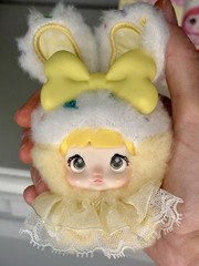 NOMMI BABY SWEETHEART BUNNY CHARM- Confirmed Pudding Cream! 🩷🐇🩷