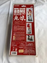 Kaiyodo MON-SIEUR BOME Oni Girl Action Figure Blue Hair 6.7 inches