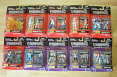 Transformers – Heroes of Cybertron – Gen. One – 2001 – Complete Set of 10 – MOC