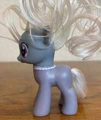 My Little Pony SILVER SPOON G4 3″ Brushable, Replacement Blue Glasses, Refurbish
