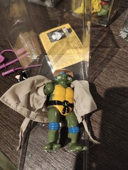 1994 Playmates TMNT Undercover Leonardo Purple accessories loose complete