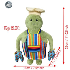 The Tiny Chef Show Plush 9.1in Tiny Chef Plushie Toy for TV Show Fans*