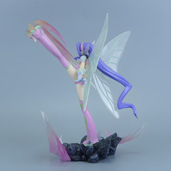 21cm Fairimon Kazemon Figure – Digimon Frontier Collection Model Statue Fairymon