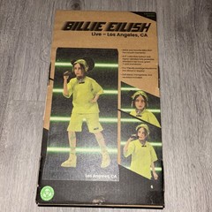 Playmates Toys Billie Eilish Concert Series Action Figure Yellow Boxed