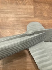 1:18 scale Hawker Hurricane Model Kit-Disassembled and Unpainted