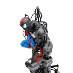 Symbiotic Spider-Man Venom Figure LED 15in Statue PVC Marvel Model Collectables