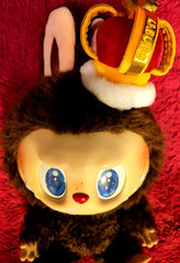 POPMART – NEW Let’s Checkmate King Series Vinyl Big Plush Doll Labubu US Seller