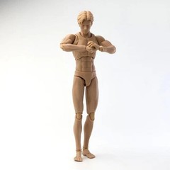 Mirrfig 1/12 MF001 Male Action Figure Body 6inch Yellow Skin Super Jointed Model