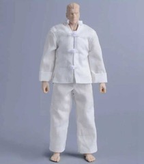 1/12 Scale Chinese Tunic Suit Tang Suit Kung Fu Suit Clothes Suits F 6″ Doll