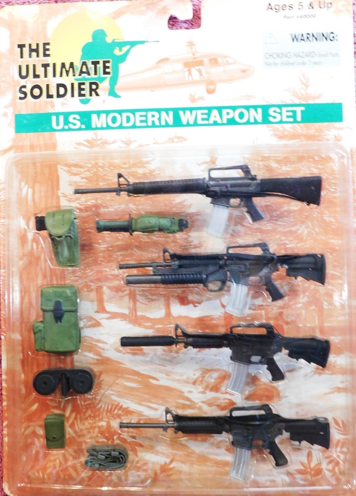 21st Century Toy Ultimate Soldier 1:6 Modern Weapons Set.New Unopened. Set 92000