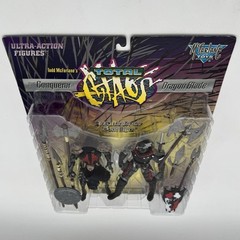 McFarlane1997 The Conqueror vs Dragon Blade Total Chaos Action Figures Sealed