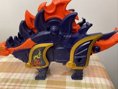 Power Rangers Super Ninja Steel Stegosarus Zord Bandai Rev Up Spinning Blade