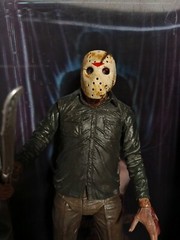 Custom NECA accessories Jason Voorhees Resin PRE UBER mask. !MASK ONLY! +Machete