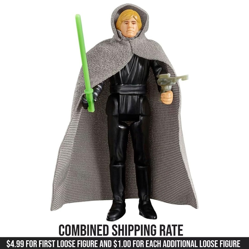 Star Wars The Retro Collection Luke Skywalker Jedi 3.75″ Action Figure – LOOSE