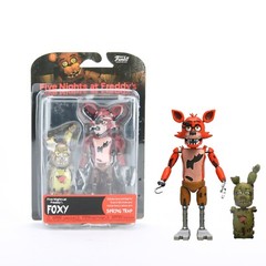 Funko Spring Trap Five Nights At Freddy Bonnie Chica Golden Foxy 5″Action Figure
