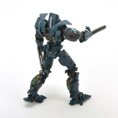 Uprising Side Jaeger Gipsy Danger Avenger 7″ Action Figure Toy LED Light Version