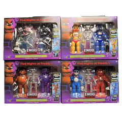 Five Nights at Freddy’s Endo Series 2 FULL SET Freddy Bonnie Chica Mangle FNAF