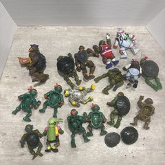 17 Teenage Mutant Ninja Turtles Vintage 1990s TMNT. Parts Only None Complete