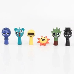 24pcs set Sprunki Model Toy Game Action Figures Toy Birthday Gift
